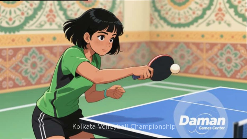 Kolkata Volleyball Championship - Team Strategy Kolkata Volleyball Championship team strategy setup showing Bengali tactics